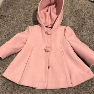Rothschild Pink Toddler Coat